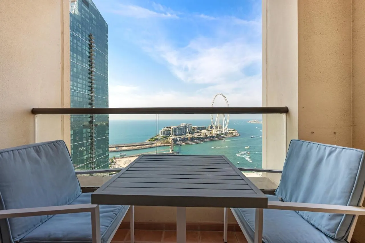 Spectacular Dubai Eye & Seaview! Premium 2Br Apartment 0*,  United Arab Emirates